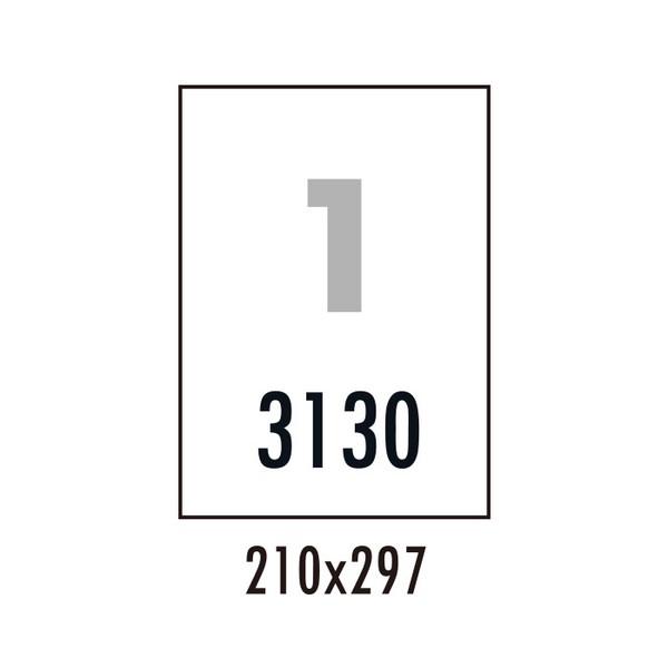 하이에코라벨(HEQ-3130/20매/1칸/폼텍)