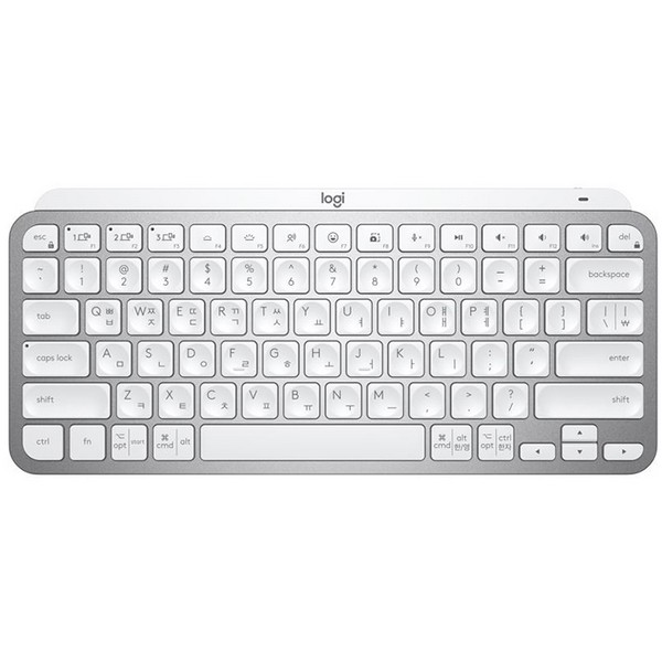 [업체별도배송]무선 키보드(MX KEYS MINI/페일그레이/Logitech)