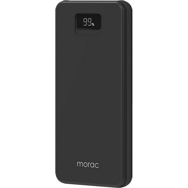 더블라인 디스플레이 멀티 고속충전 보조배터리(MR-EB-DLINE/10,000mAh/블랙/MORAC)