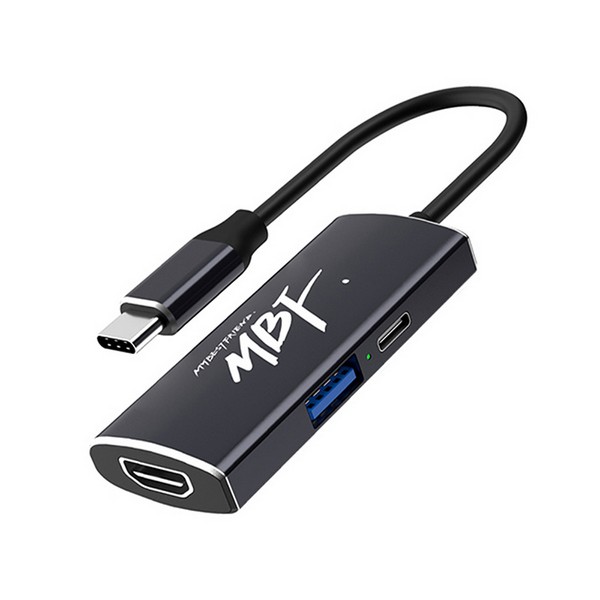 USB C타입 3in1 3포트 멀티 허브(MBF-UC3IN1/MBF)