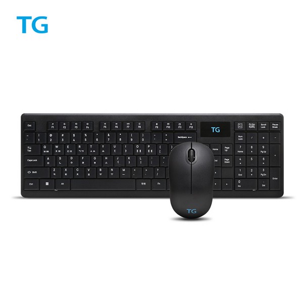 무선 키보드 마우스 세트(TG-KM7100GS/블랙/TG삼보)