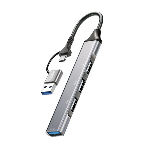 에바듀얼커넥터(USB3.0+USB2.0 4포트허브/UH2213CA/코시)