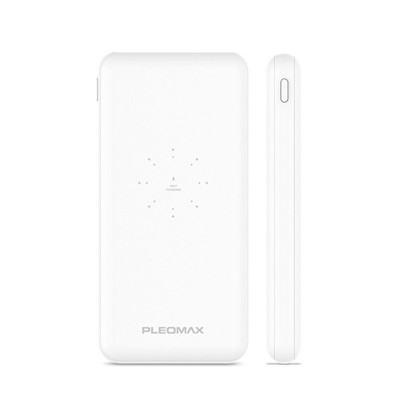 [업체별도배송]무선15W+유선20W 고속충전 보조배터리10000mAh(PMPB-WC10000/화이트/플레오맥스)