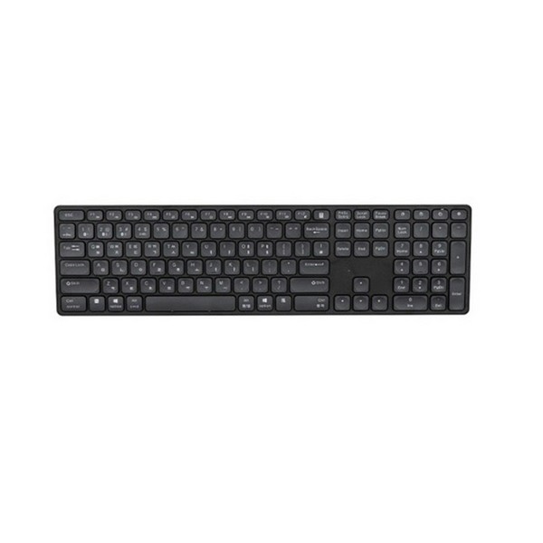 3in1 슈퍼슬림 무선 블루투스 알루미늄 바디킷 키보드(E9500G/블랙/CLC)