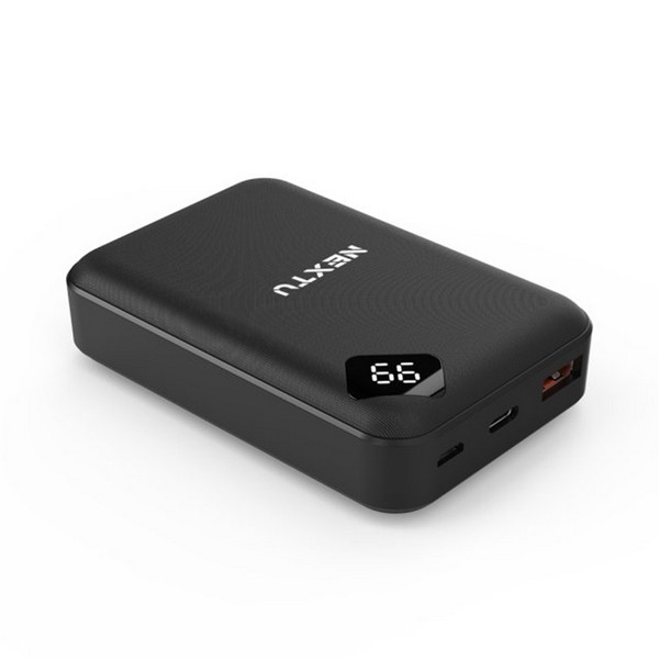 QC3.0 고속 보조배터리10000mAh(10007QPB/블랙/NEXTU)