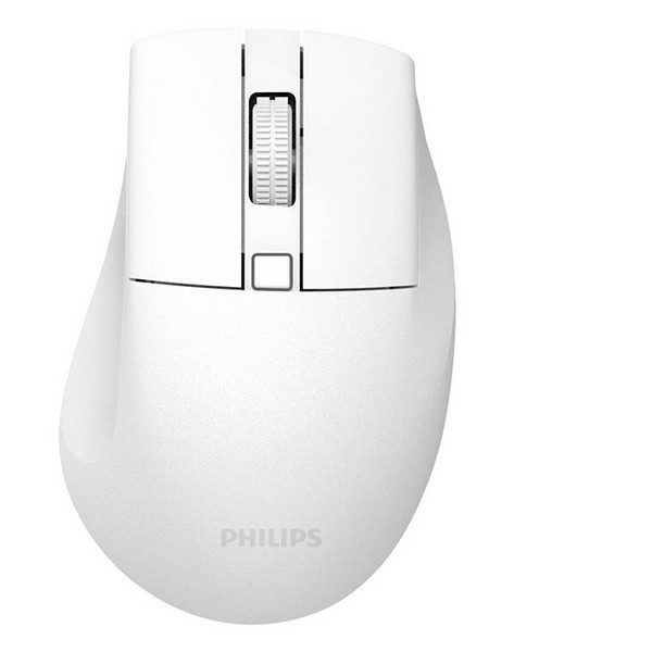 2in1 멀티페어링 블루투스 무선마우스 SPK7528 화이트 필립스  (주)오피스디포 코리아