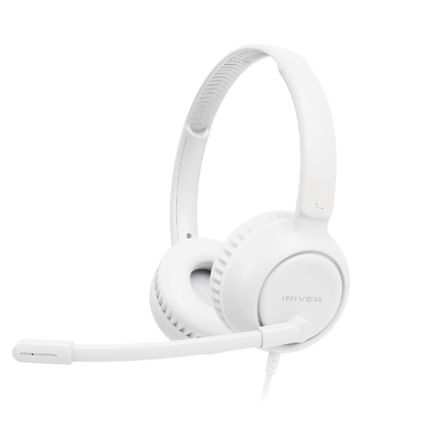 유선 헤드셋(EQwear-H10V LT/화이트/아이리버)