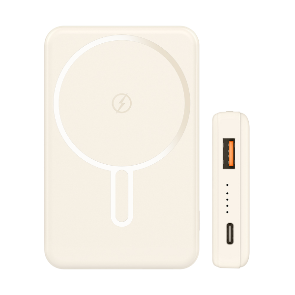 PD 20W 유무선 고속 충전 마그네틱 보조배터리(5,100mAh/STPB-MP5/블랙/스마텍)