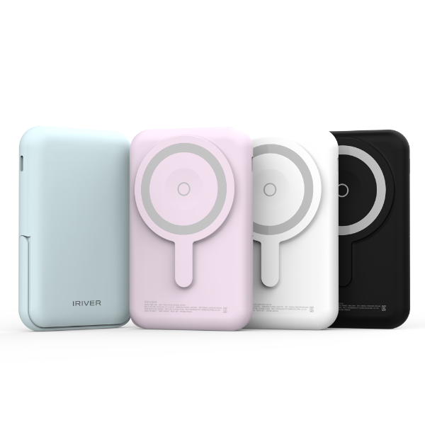 거치형 맥세이프 보조배터리(10000mAh/IMS-H100/블랙/아이리버)