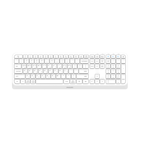 블루투스 무선 키보드(SPK-6407/화이트/필립스)