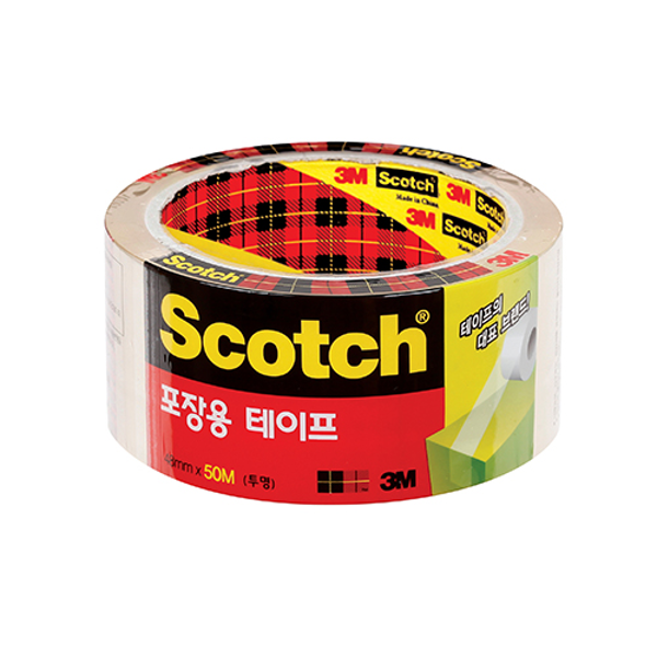 스카치 포장용 테이프 #3650 투명 (48mmX50m)