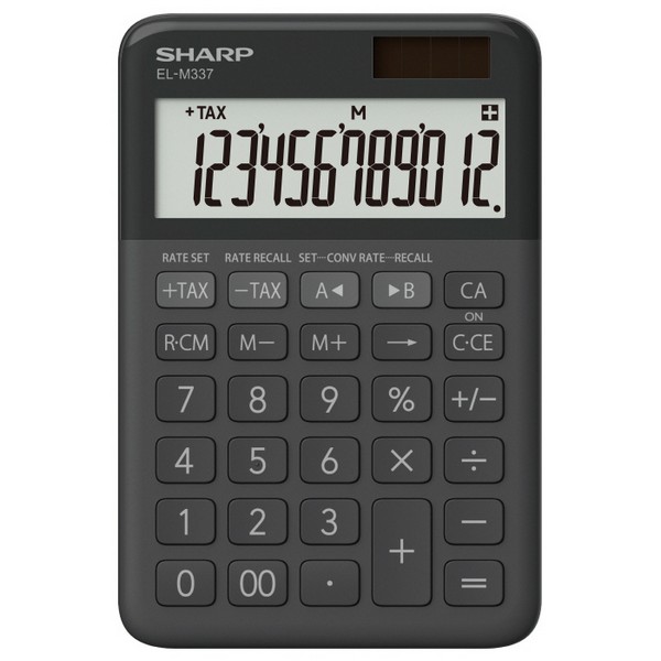 계산기(EL-M337/블랙/SHARP)