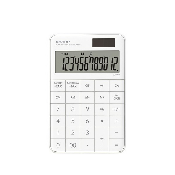 계산기(EL-VM72/화이트/SHARP)