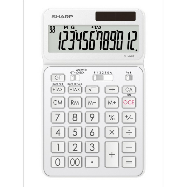 계산기(EL-VN82/화이트/SHARP)