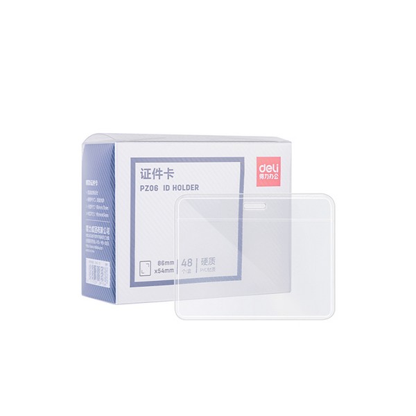 DELI PVC 명찰 PZ06 가로 48개 98x76 86x54 델리코리아  (주)오피스디포 코리아