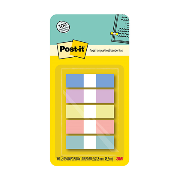 포스트-잇® 플래그 분류용(필름) 653-PASTEL