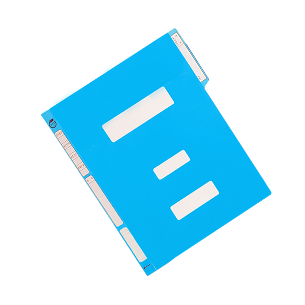 정부화일(YF7026/A4/10개/팩/청색/영오)