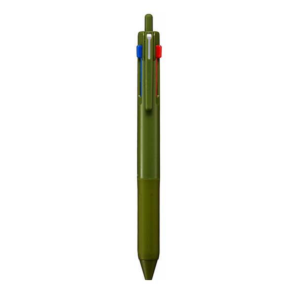 제트스트림 3색볼펜(0.7/SXE3-507-07/DARK OLIVE/1자루/MITSUBISHI)