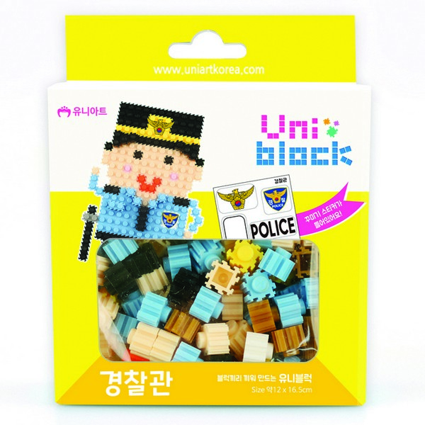 유니블럭 경찰관(UB025/유니아트)