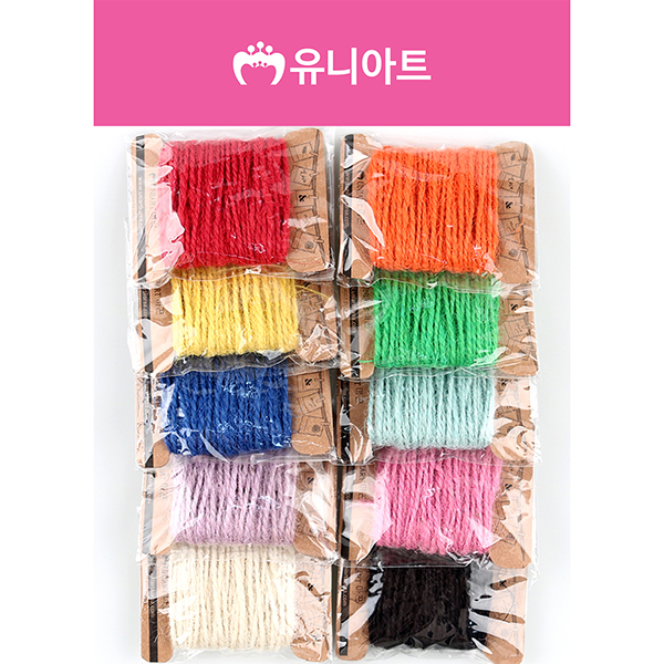 칼라마끈10종세트 10yd 혼합