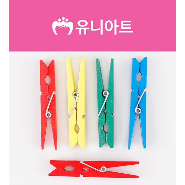 나무집게 특대 혼합