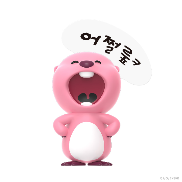 잔망루피 모니터피규어(당당/로이체)