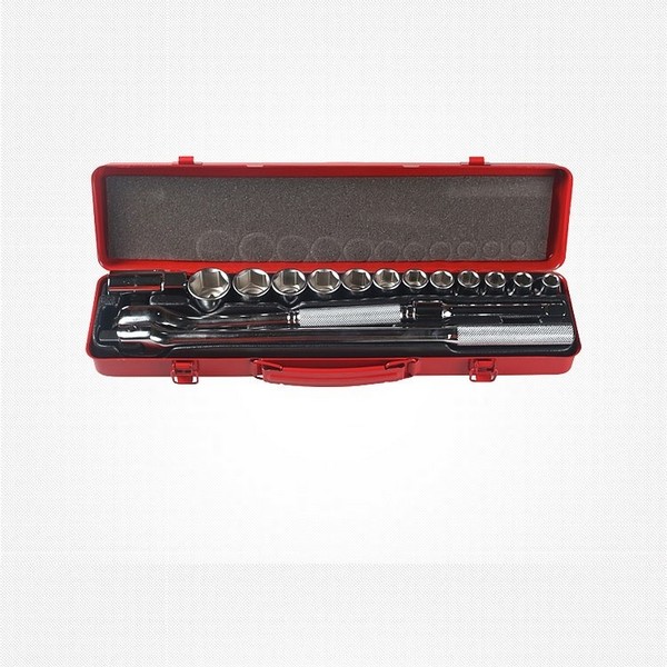 [업체별도배송]1/2인치 6각 소켓렌치 세트(17pcs/6각/나비PB)