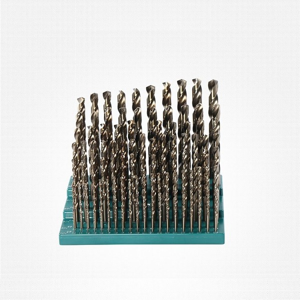 [업체별도배송]코발트 드릴 세트(ST M42/100pcs/나비PB)