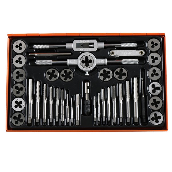 [업체별도배송]탭 핸들 다이스 세트(M-40TD/610459/40pcs/나비PB)