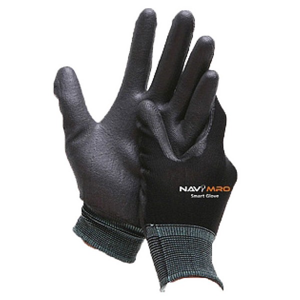 [업체별도배송]PU-PALM 코팅 나일론 장갑(SmartGlove 200/검정/M/10켤레/나비PB)