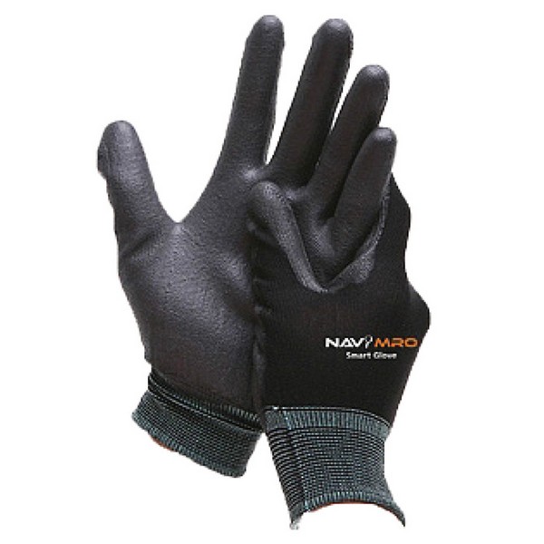 [업체별도배송]PU-PALM 코팅 나일론 장갑(SmartGlove 200/검정/L/10켤레/나비PB)