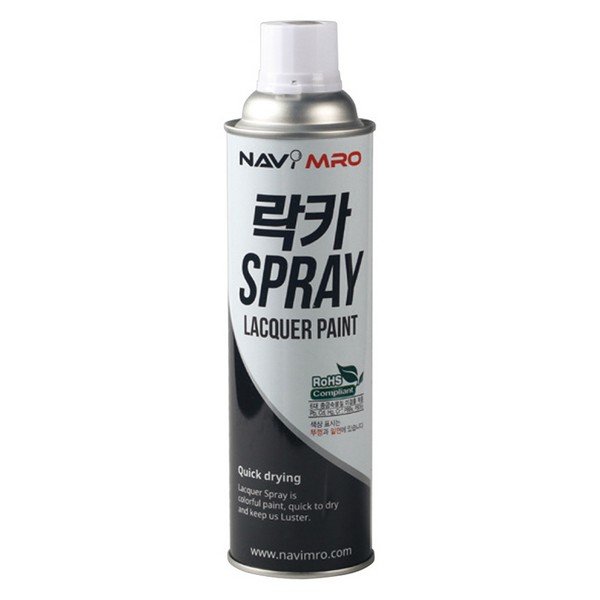 [업체별도배송]락카 스프레이(적색/420ml/나비PB)
