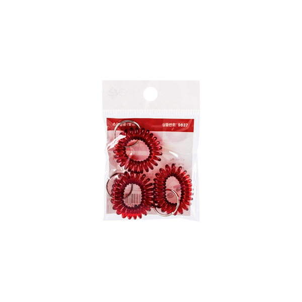 [업체별도배송]스프링줄(빨강/지름40mm/3개입/K0044/9837/아트사인)