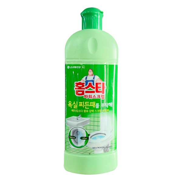 홈스타 파워스크럽 욕실용 세정제(550ml/LG생활건강)