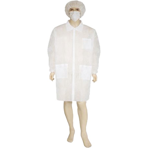 [업체별도배송]일회용 가운(실험실 가운/HNG200/3XL/60g/나비PB)