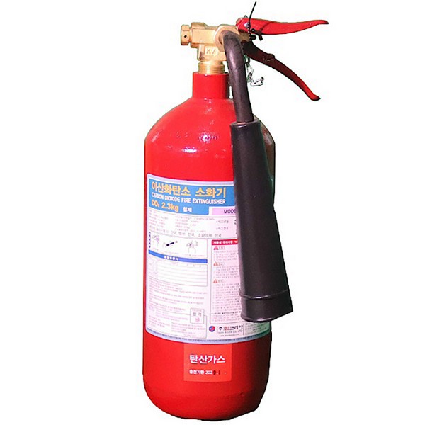 [업체별도배송]CO2 소화기 2.3kg(FKCE-5/나비PB)