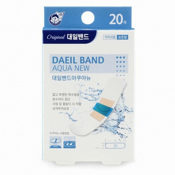 대일밴드 아쿠아뉴 표준 20매