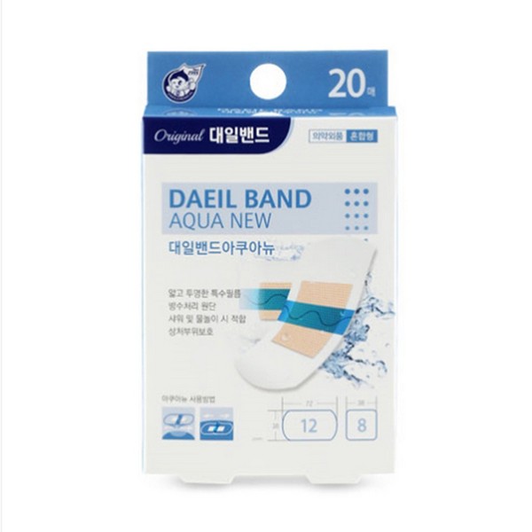 대일밴드 아쿠아뉴 혼합 20매