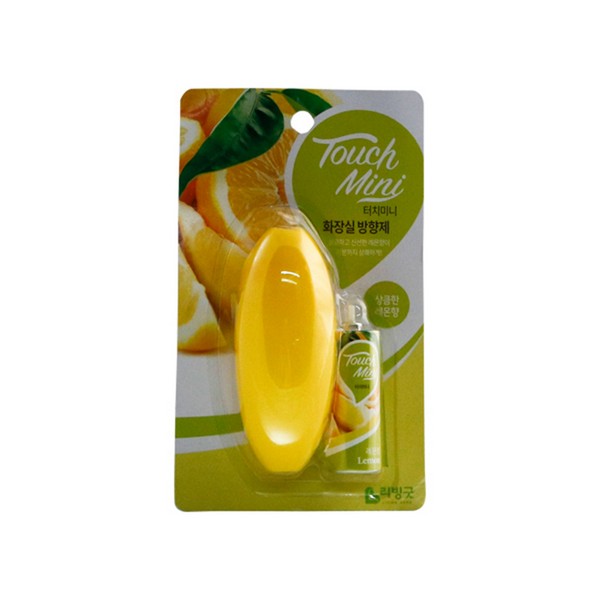 터치미니 화장실 방향제 본품 + 리필 세트  레몬