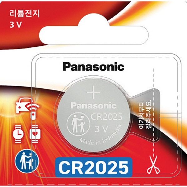 New 리튬 코인 건전지(CR2025/1입/파나소닉)