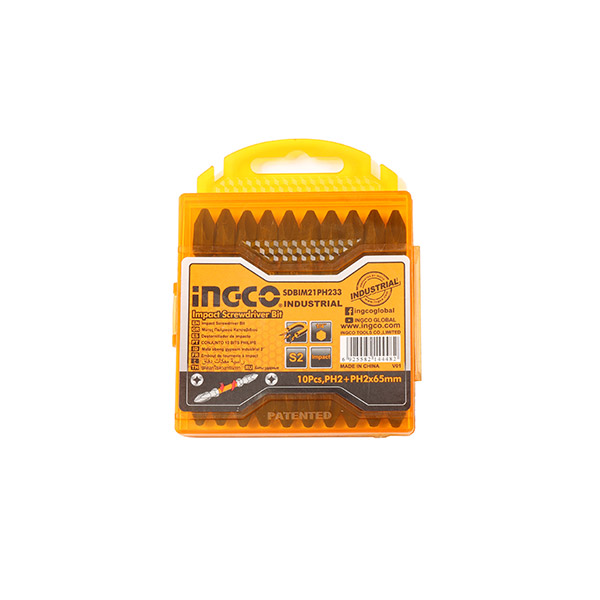 INGCO 10피스 십자토션비트 65mm