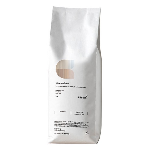 [업체별도배송]스페셜티 원두커피 1kg(블렌딩/카라멜로우/분쇄)