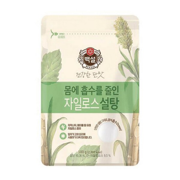 하얀 자일로스 설탕 500g 12개 박스 CJ  ㈜오피스디포 코리아