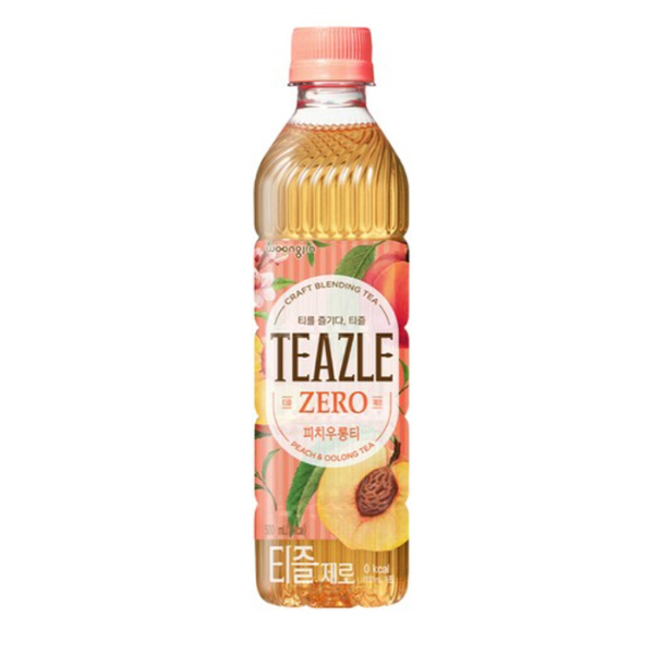 [업체별도배송]티즐 제로 피치 우롱티(500ml/웅진식품)
