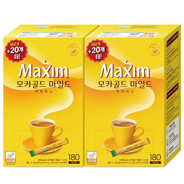 [업체별도배송]맥심 모카골드 커피믹스(12g*360T/동서식품)