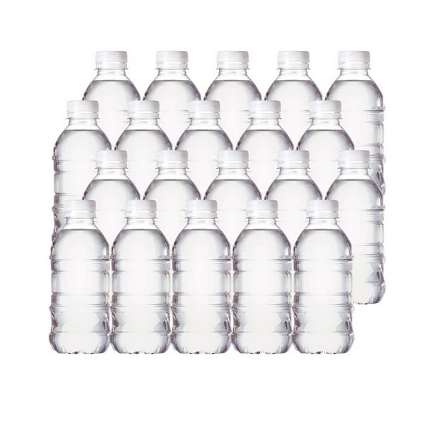 지리산 물하나 무라벨(먹는샘물) 330ml*20개입