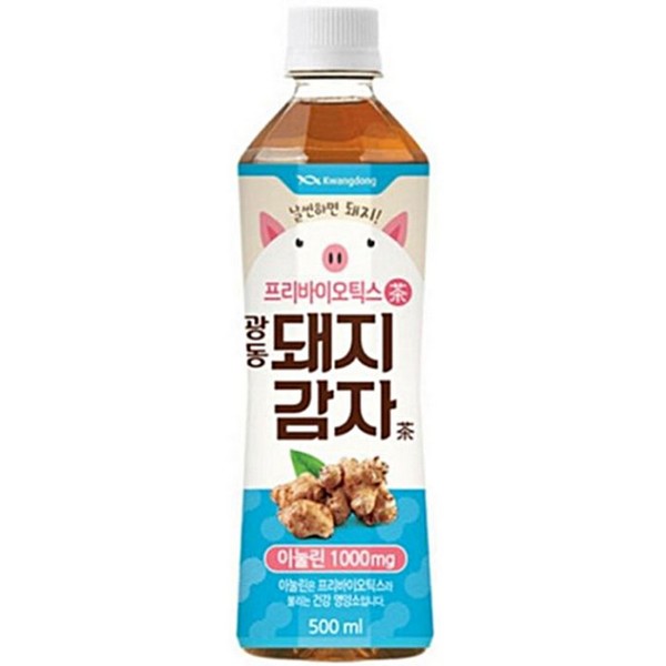 [업체별도배송]광동제약 돼지감자차 500ml*24개입