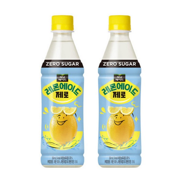 [업체별도배송]해태htb 미닛메이드 레몬에이드 제로  350ml*24개입