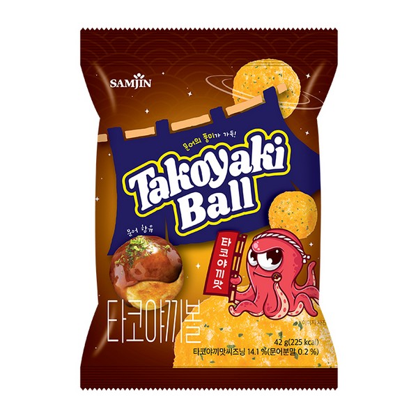 [업체별도배송]삼진 타꼬야끼볼 42g*20개입