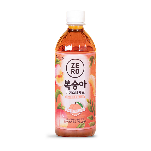 아이스티 제로 복숭아(500mℓ/오케이에프음료)